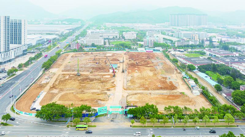 福清汽车城项目建设正酣 福清汽车城项目建设正酣