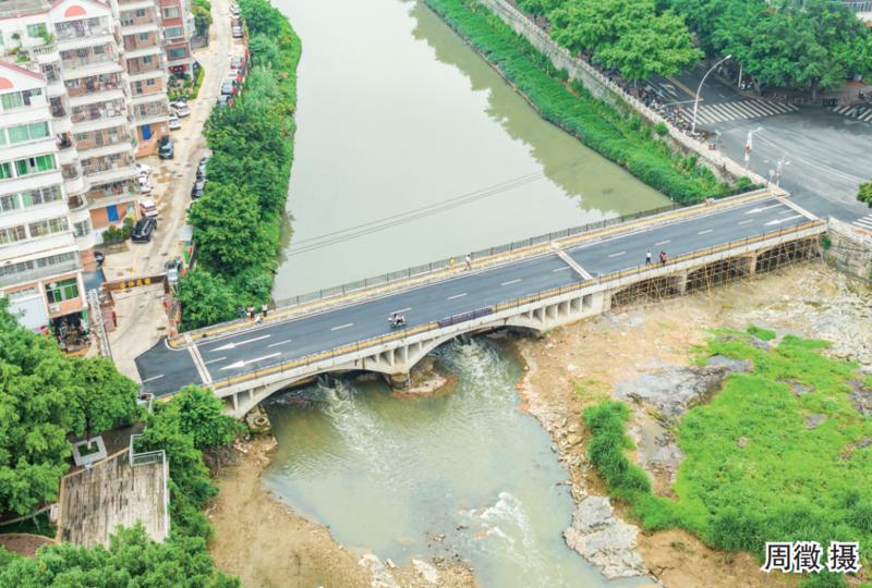 西门桥正式开放通行 西门桥正式开放通行