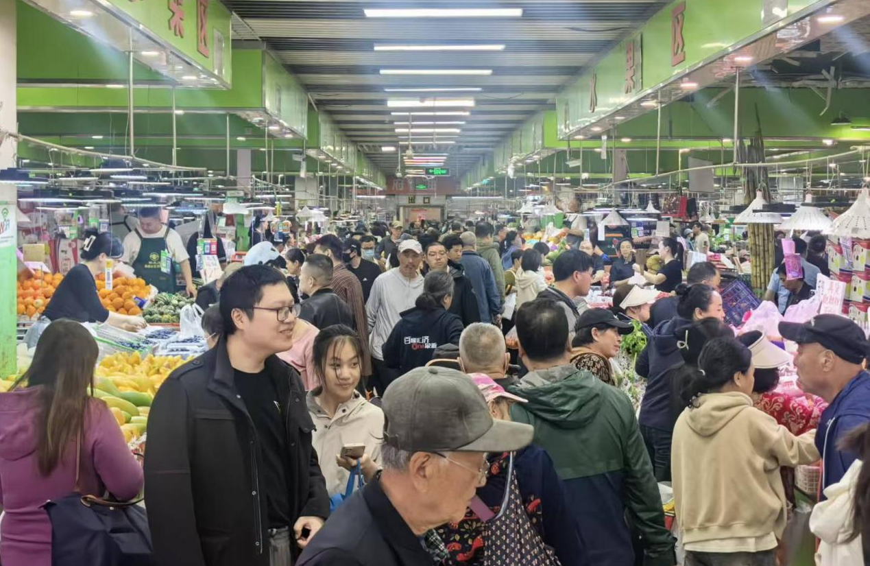 新华网民生观察丨菜市场“变形记”