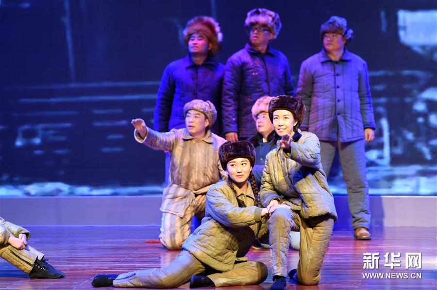 (文化)(3)历史情景剧《石油摇篮》亮相玉门油田