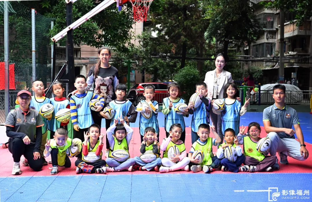 福州成立首支幼儿园橄榄球队