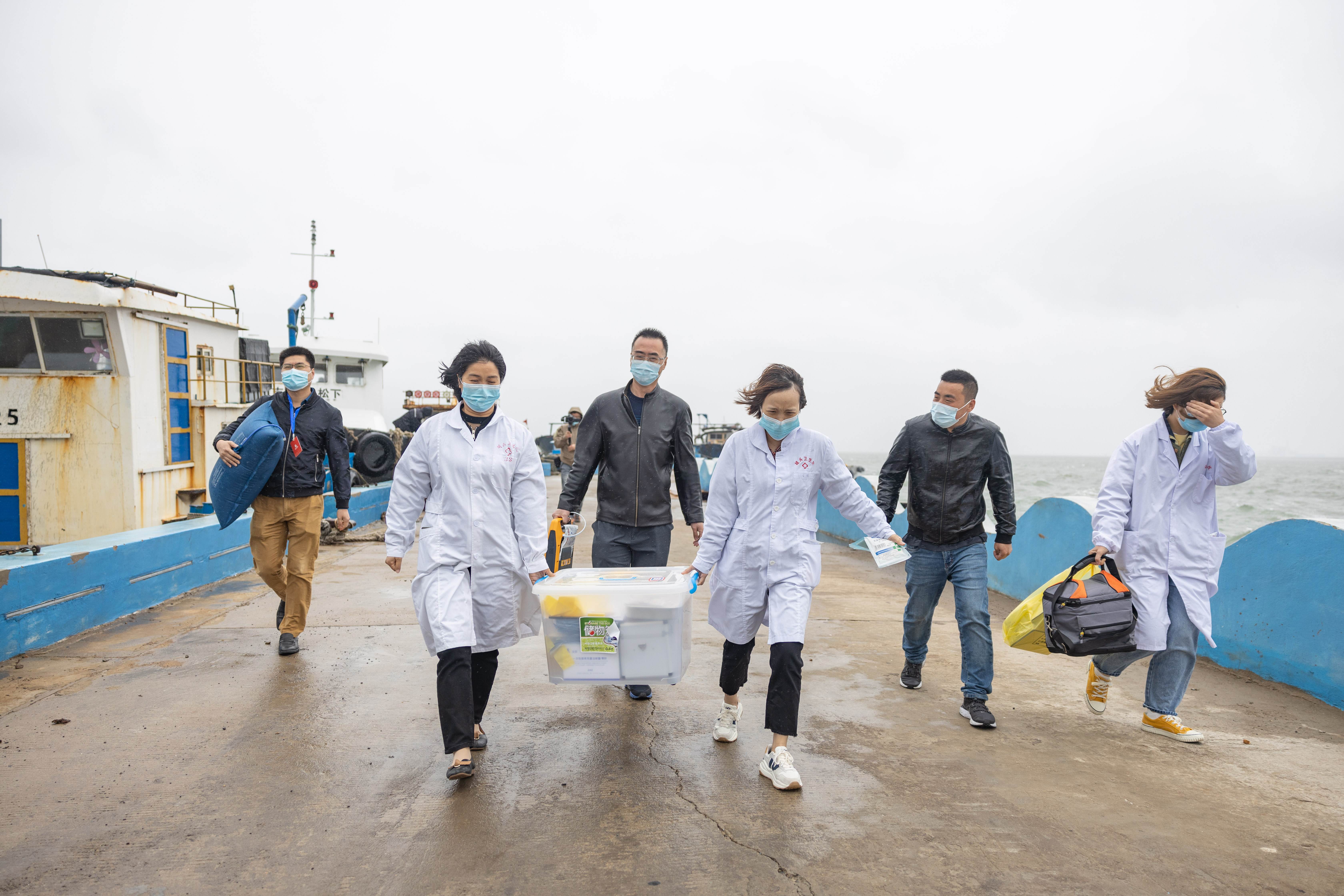 疫苗接种进海岛 村民省心又方便