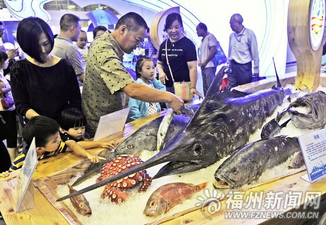 渔博会迎来市民观展高峰　非营利性展商让利甩卖