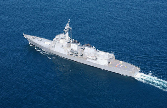 日本海上自卫队“爱拓”号导弹驱逐舰（DDG-177） 图片：日本海上自卫队